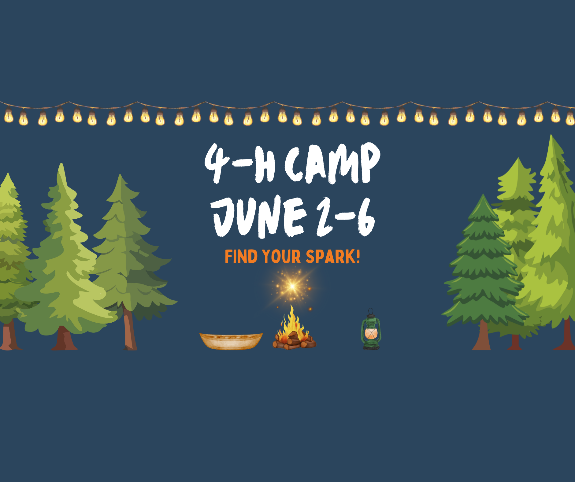 4-H Camp Flyer June 2nd - 6th