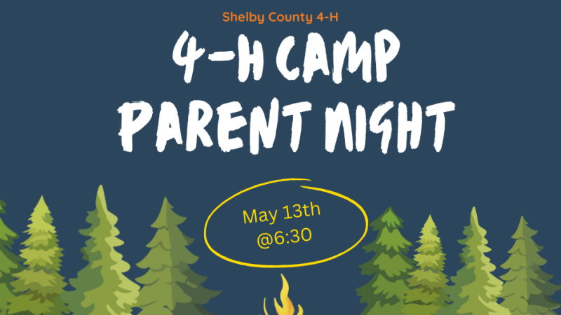 4-H camp parent night 